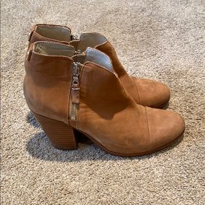 Rag and bone brown booties